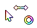 New Rainbow Clean Cursors preview