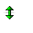Vertical resize cursor