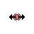 Horizontal resize cursor