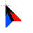 Lost in the future - Black Red Blue Cursors preview