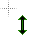 Vertical resize cursor