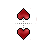 Vertical resize cursor