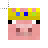 Technoblade Skin Head Cursor cursor