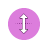 Vertical resize cursor