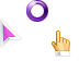 Windows 7 Evo OS Medium Pink Edit Cursors preview