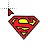 Superman Alphabet s cursor