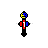 Vertical resize cursor