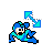 Mega Man- diagonal resize 1 cursor