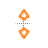 Vertical resize cursor