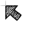 zebra print_black and white cursor