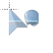 Cyberpunk Blue Skull cursor