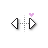 Horizontal resize cursor