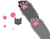 Cat paw Gray-Custom Cursors cursor preview