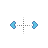 Horizontal resize cursor