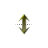 Vertical resize cursor