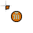 Orange M&M cursor