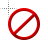 Unavailable cursor