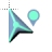 Sci-fi location cursor