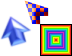 Random Rainbow Flashy Cursors cursor preview