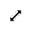 Black Diagonal 2 cursor