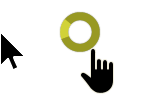 Windows 10 Black-Gold Edit Cursors preview