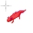 Violet Red Axolotl cursor
