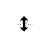Vertical resize cursor