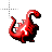 Rainbow Dinosaur cursor
