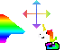 random rainbow pack Cursors preview