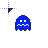 pac-man ghost frightened cursor