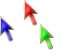 Gold and Colour Cursors preview