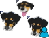 Mangu the Dog Cursors cursor preview