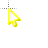 Yellow Glass cursor