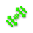 Pixel'd Kinda Green Diagonal Resize 2 cursor