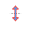Vertical resize cursor