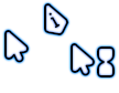 Glow White Cursors cursor preview