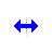 Horizontal resize cursor