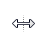 Horizontal resize cursor