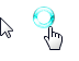 Windows 7 Super Intense Yellow Cursors preview