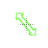 Neon Green Diagonal Resize 1 cursor