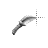 Diagonal resize knife left cursor