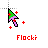 Flocki cursor