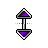 Vertical resize cursor