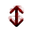 Vertical resize cursor