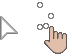 Metro X3 Bold Yellow Cursors cursor preview
