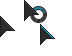 Dark Gray Blue StreetLight Edit Cursors preview