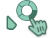 Pastel Green Cursors preview