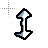 Vertical resize cursor