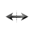 Horizontal resize cursor