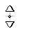 Vertical resize cursor
